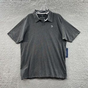 Desert‎ Dunes Polo Shirt Men's Large Gray Short Sleeve Polo Shirt Men's L